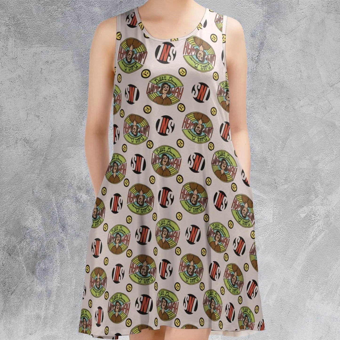 Sleeveless Dress - LPBA674T