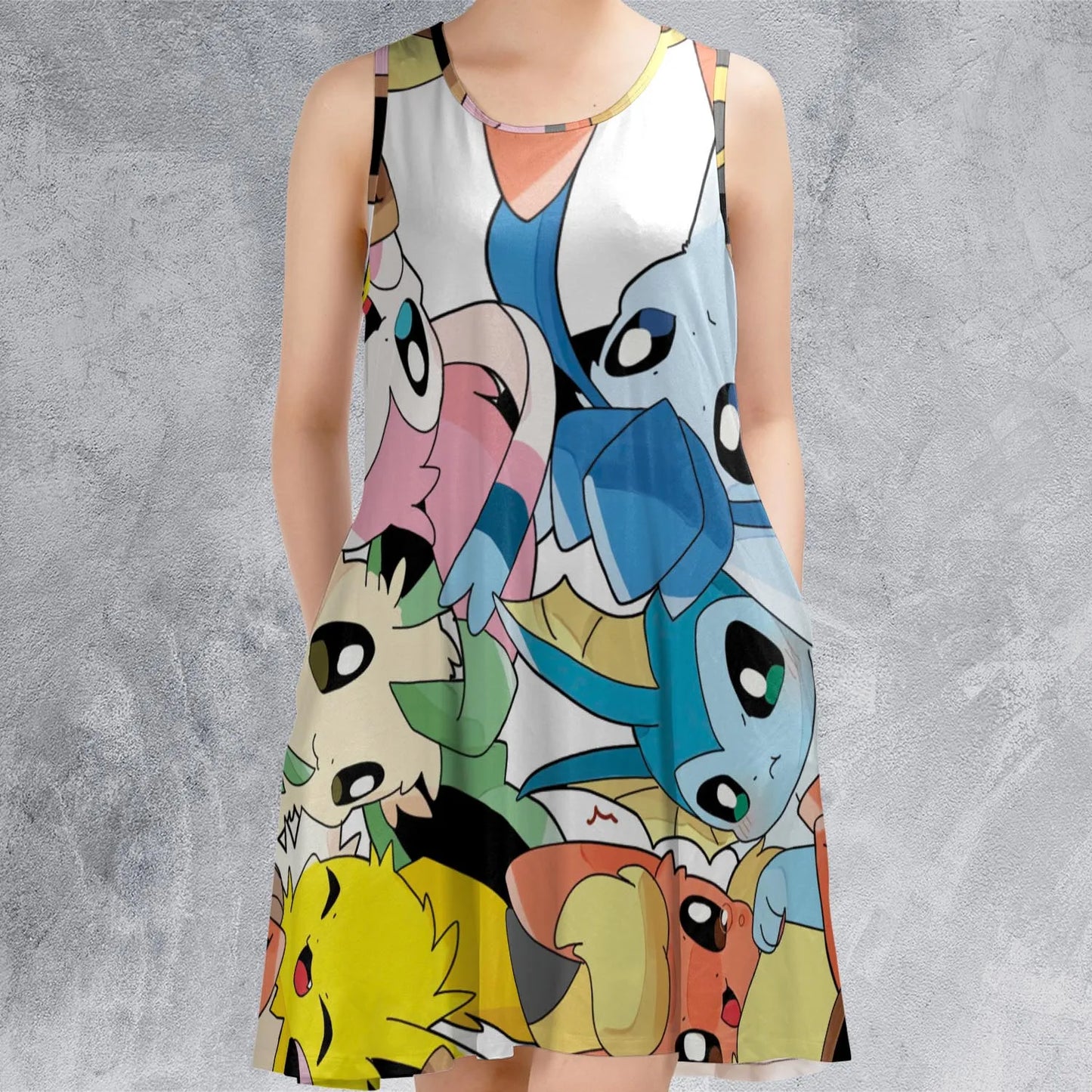Sleeveless Dress - L8RKE8XK