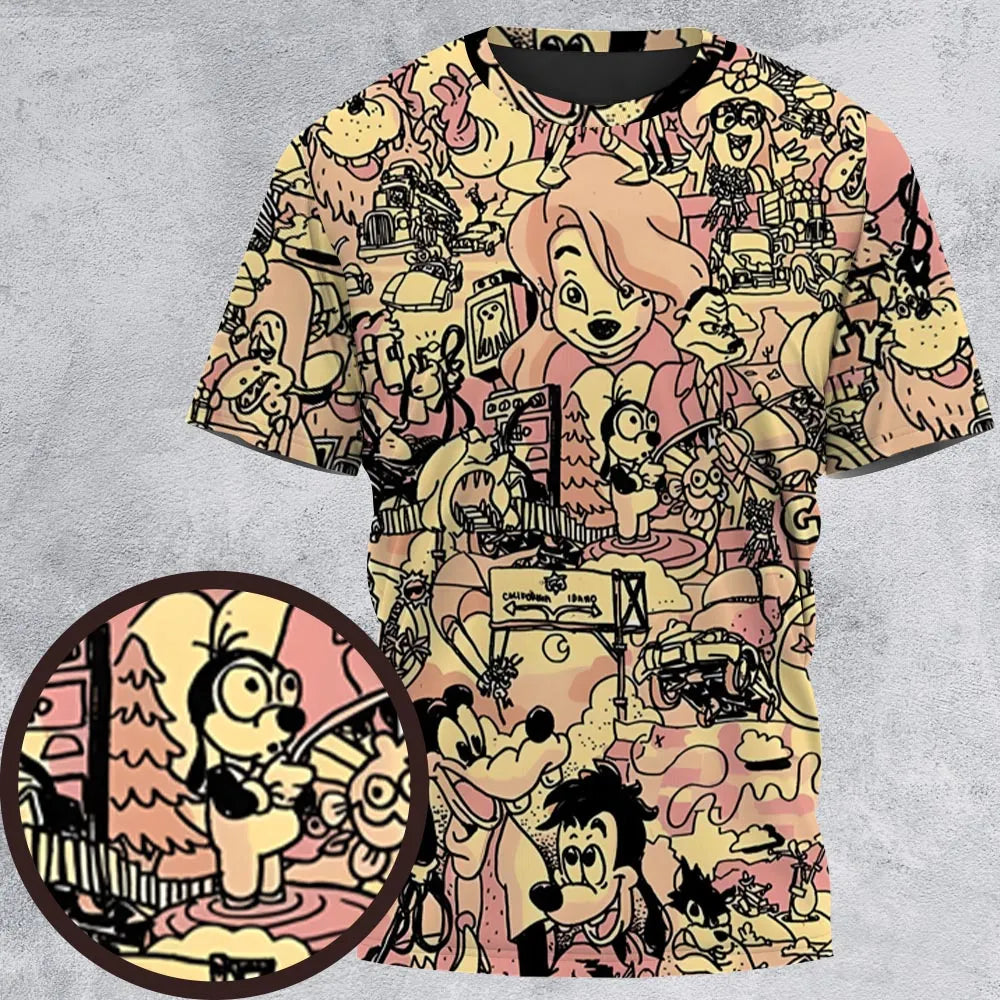 All-Over Print Unisex T-Shirt - K6XPF26L