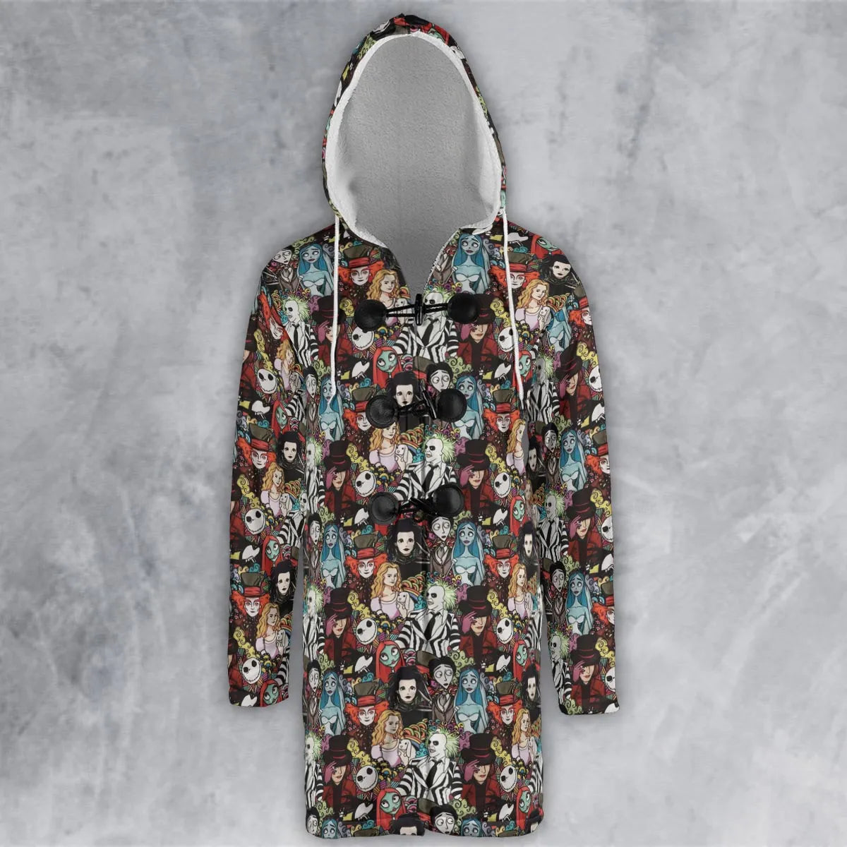 Hooded Cloak Coat - US4AN3VE