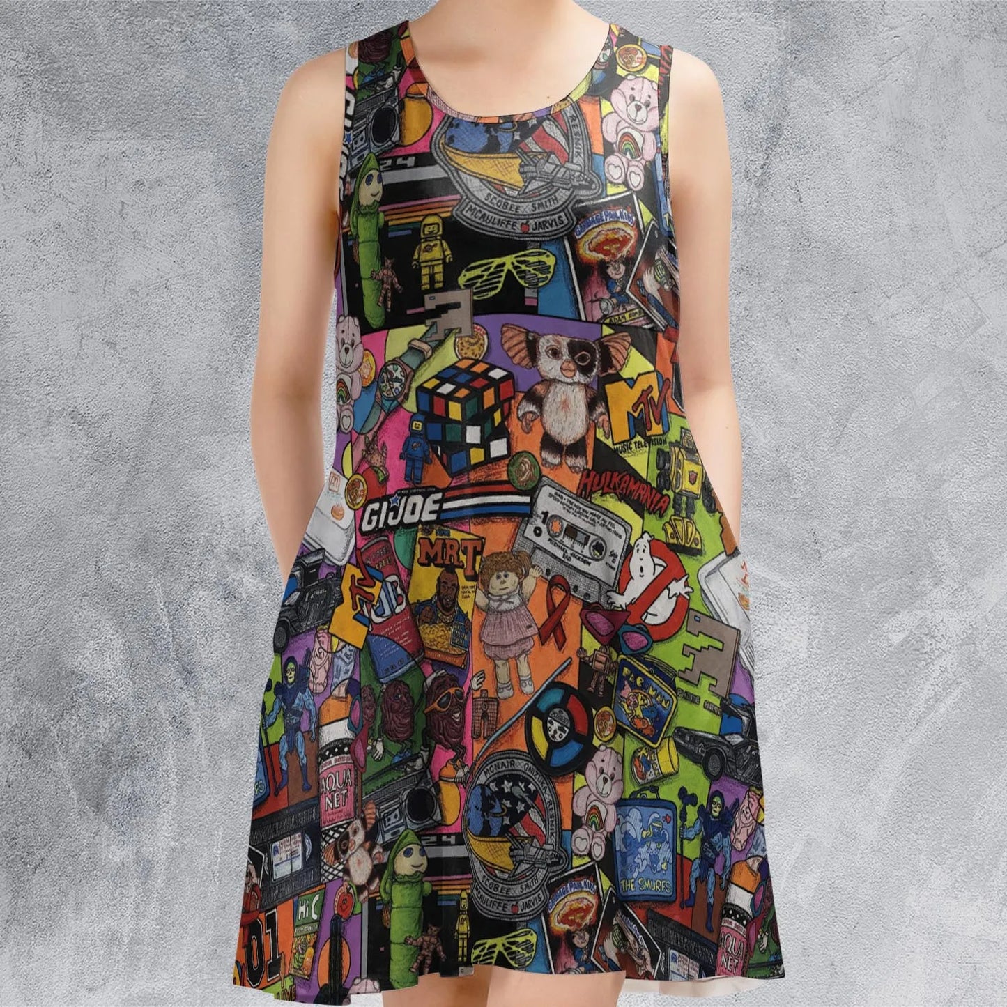 Sleeveless Dress - 765FUC5J