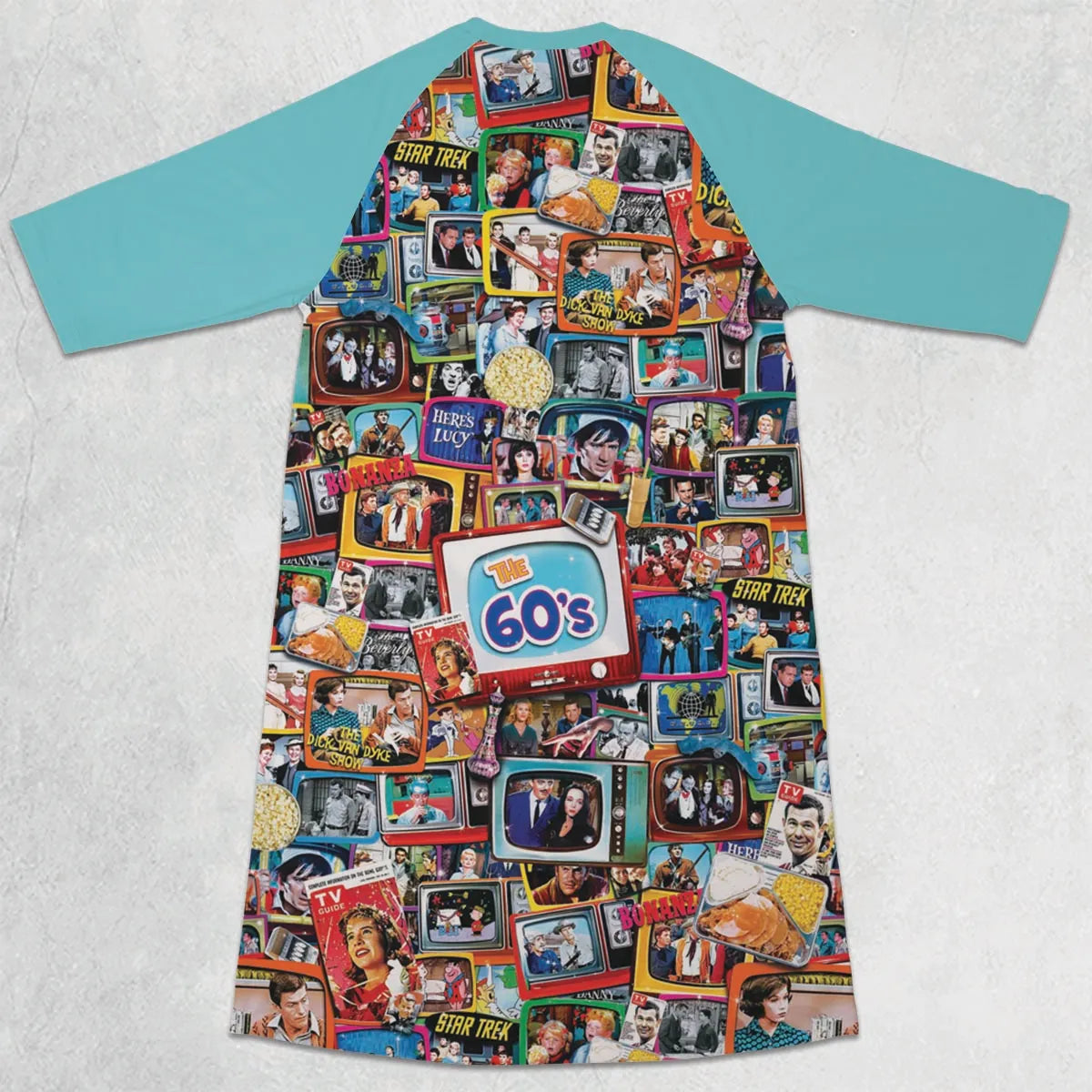 3/4 Sleeve Raglan Dress - D4RG58KC