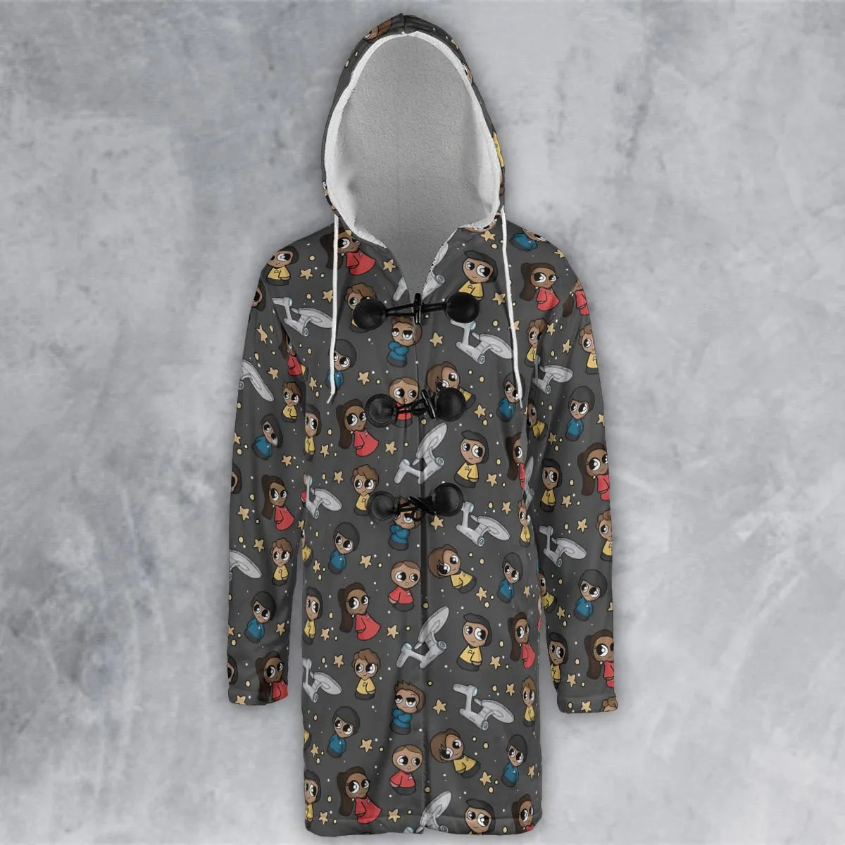 Hooded Cloak Coat - K9HWKZQ8