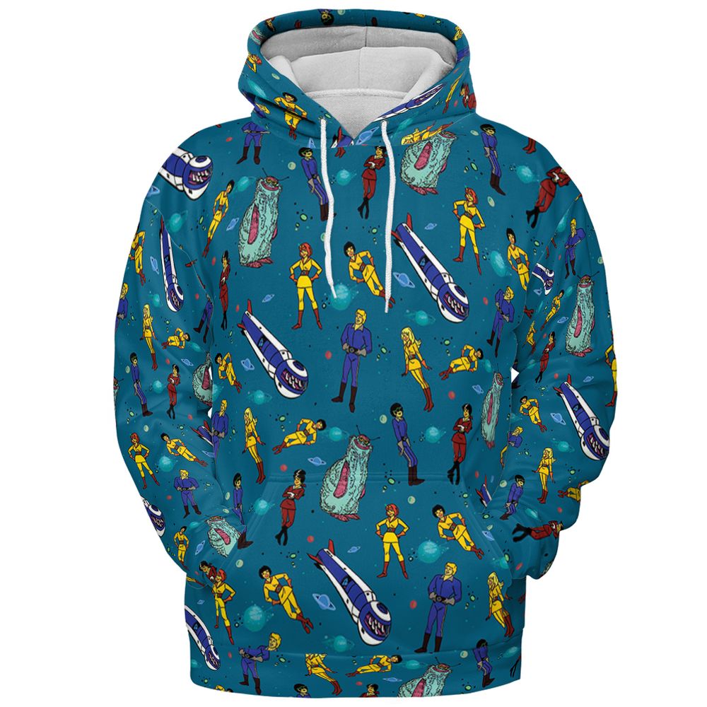 All-over Print Hoodie - MMMF98M1 -  - 2