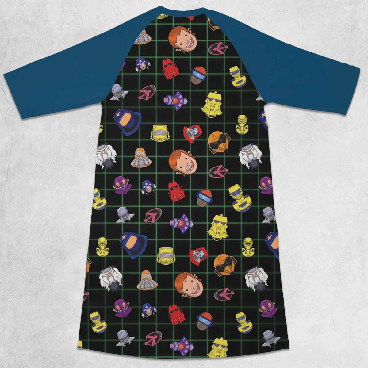 3/4 Sleeve Raglan Dress - N6GZ9XQ9