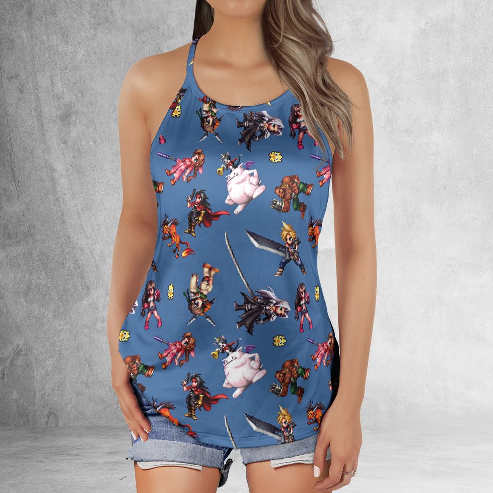 Ffvvii sprite cute pattern -  - 2