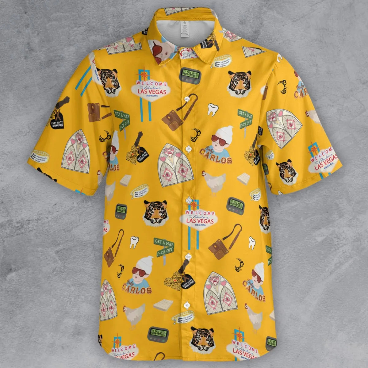 Button Down Shirt - YG45TE9Y