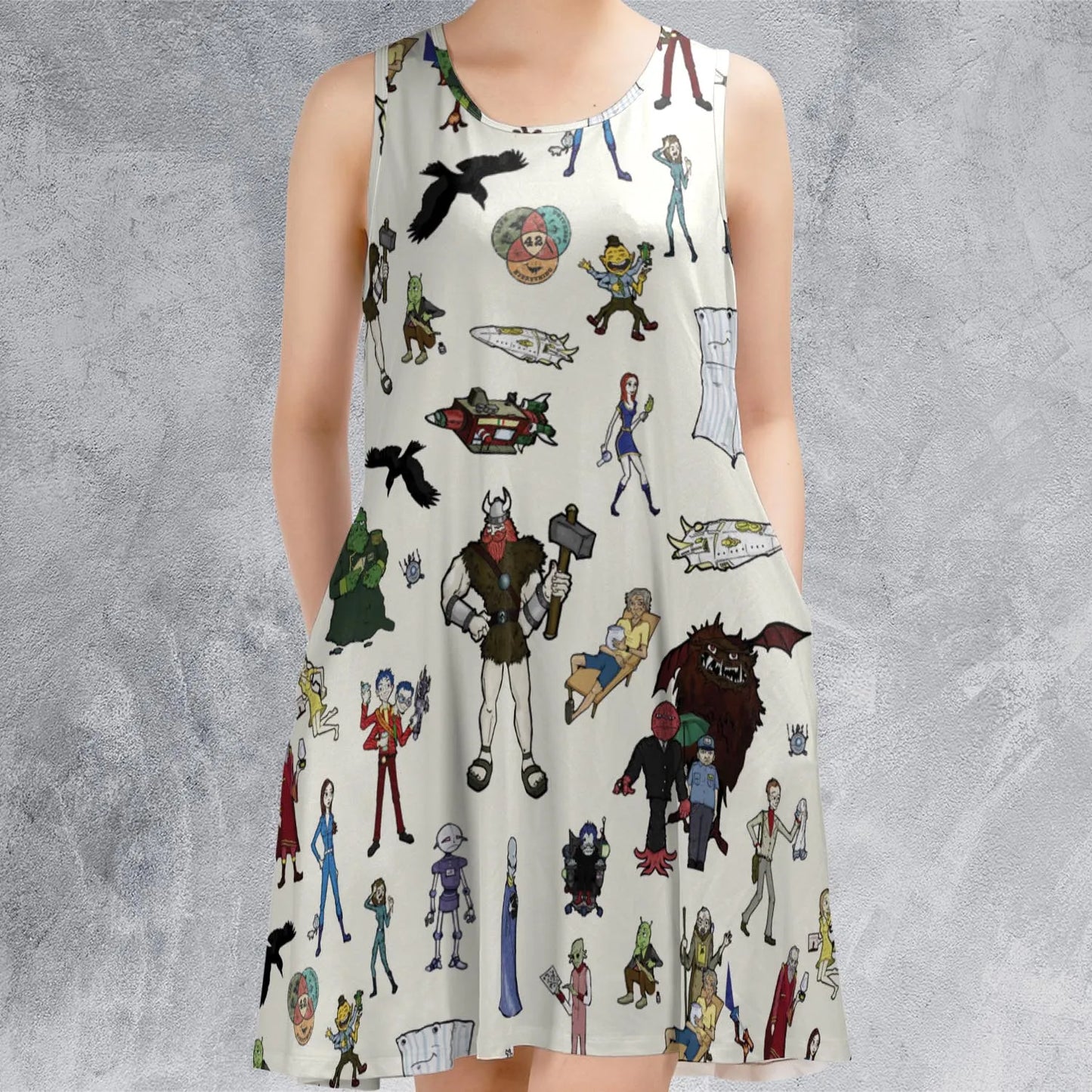 Sleeveless Dress - 9HVA25FF