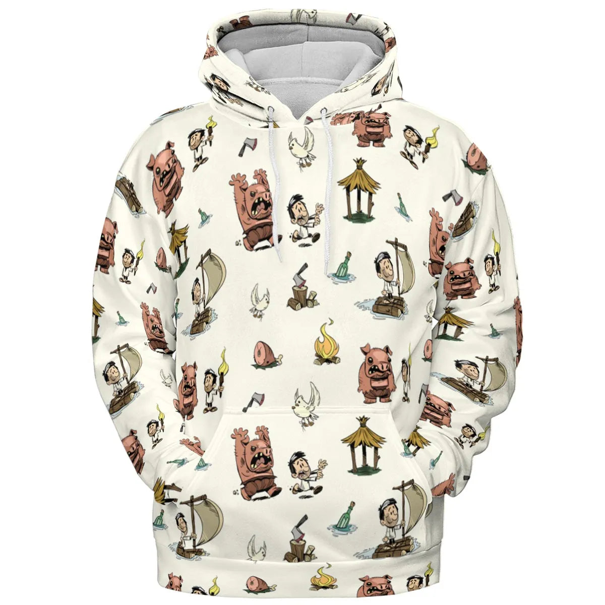 All-over Print Hoodie - 928P6BLR