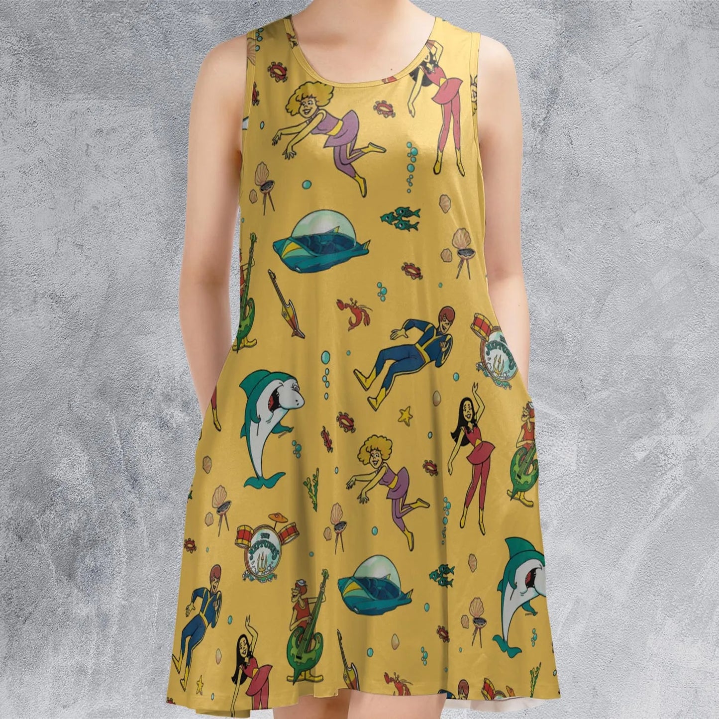 Sleeveless Dress - QY7DVLPT