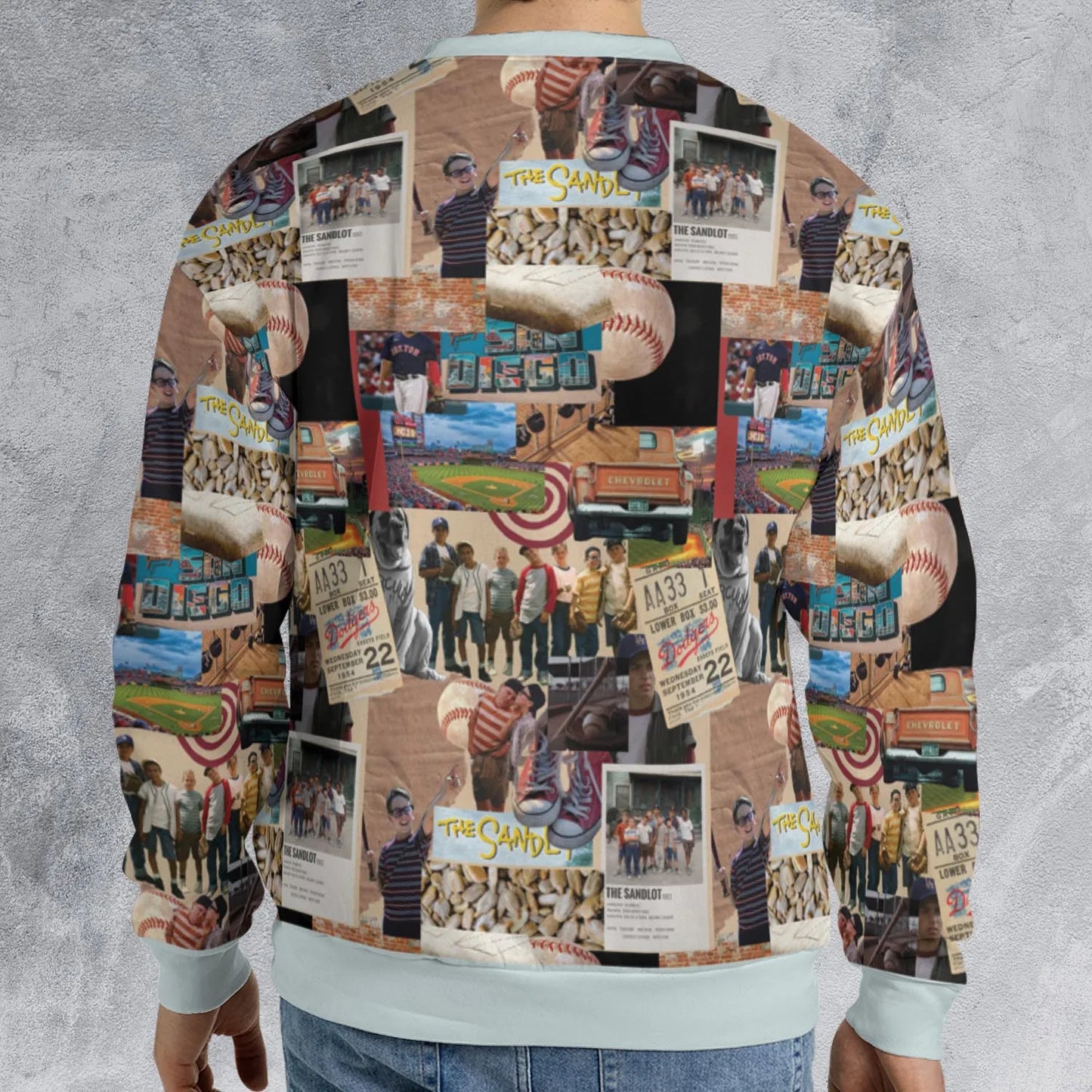 All-over Print Sweatshirt - YCYCRTZ5