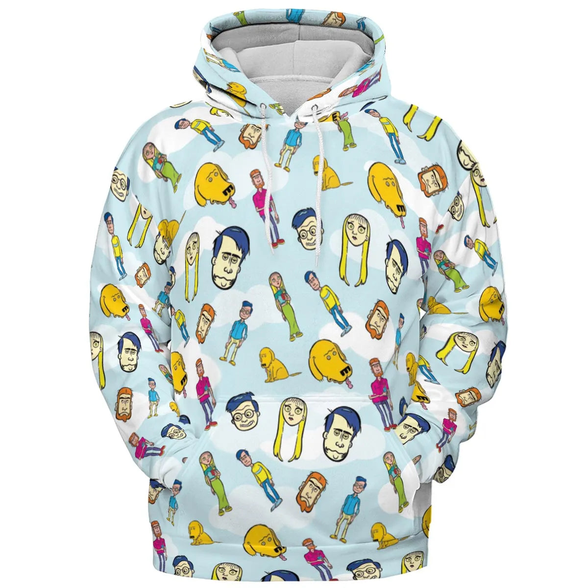 All-over Print Hoodie - 5XSZBPTA