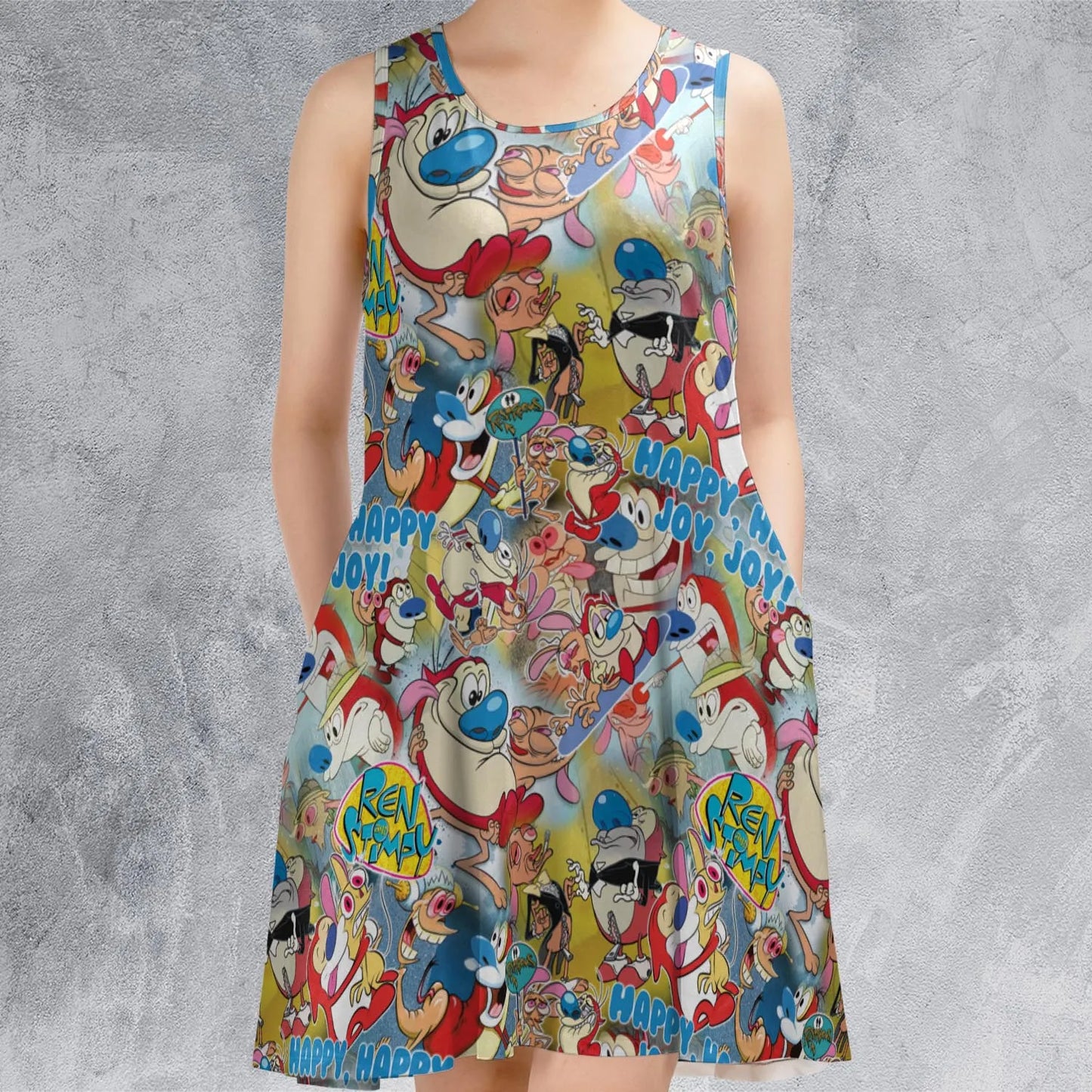 Sleeveless Dress - TD1F5VN2
