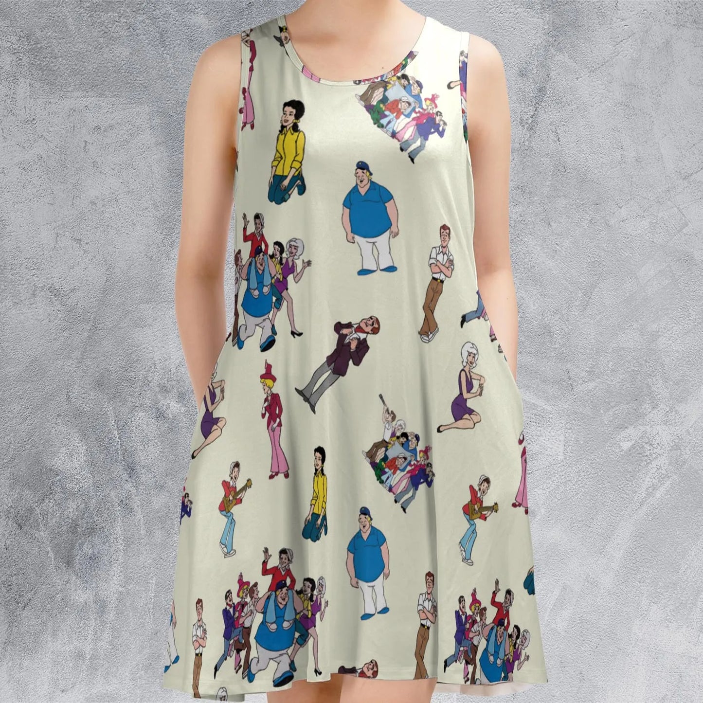 Sleeveless Dress - QTQZPWJQ