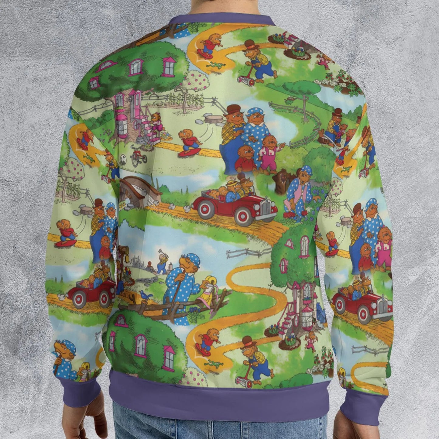 All-over Print Sweatshirt - MBVVGVGZ