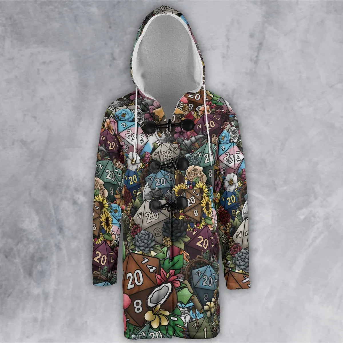 Hooded Cloak Coat - 5NZEJBPZ