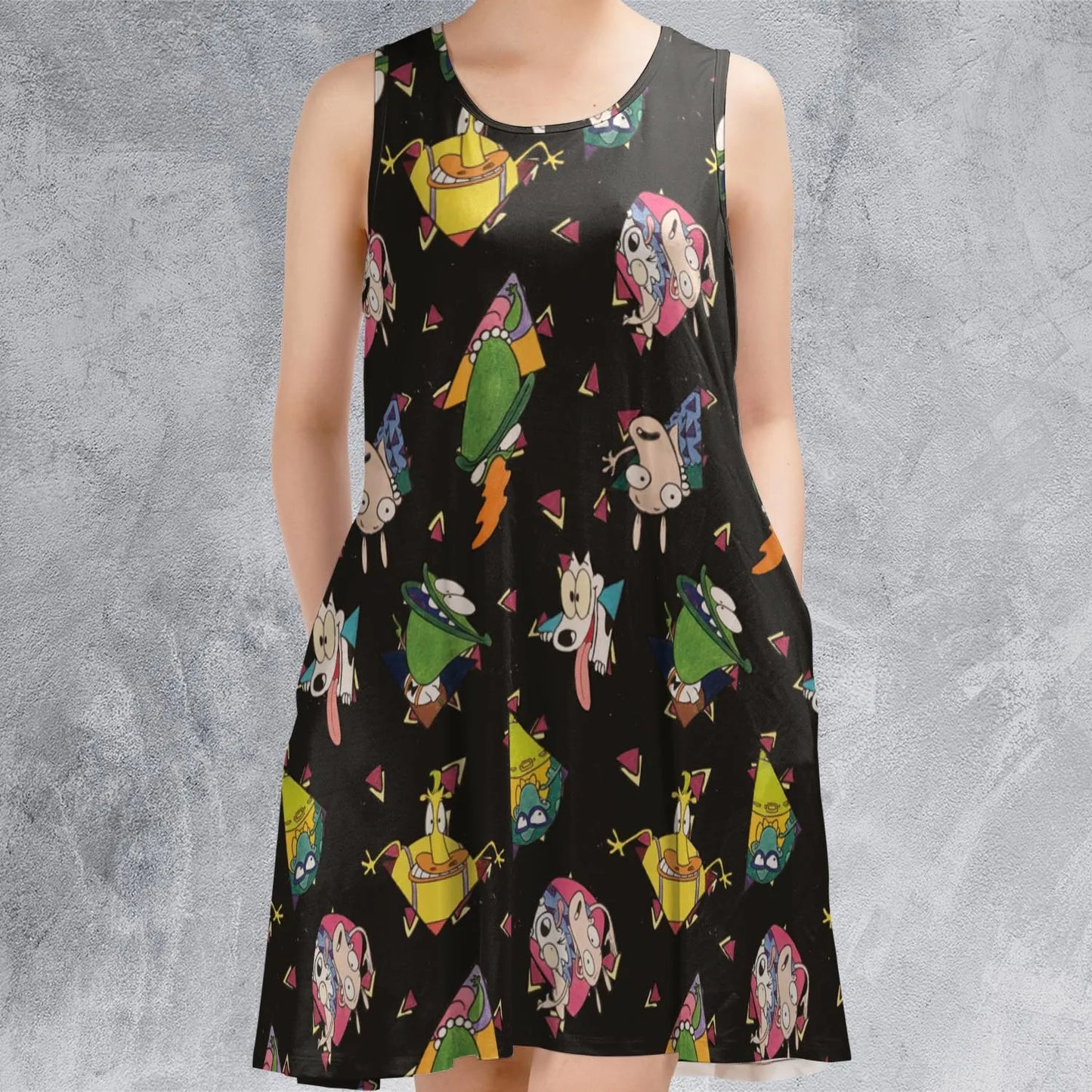 Sleeveless Dress - EZPZ9NHC