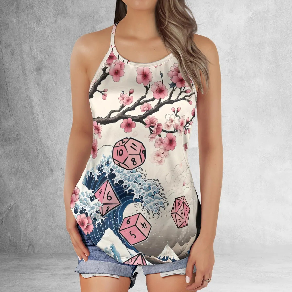 Criss Cross Tank Top - YGRUMDM4