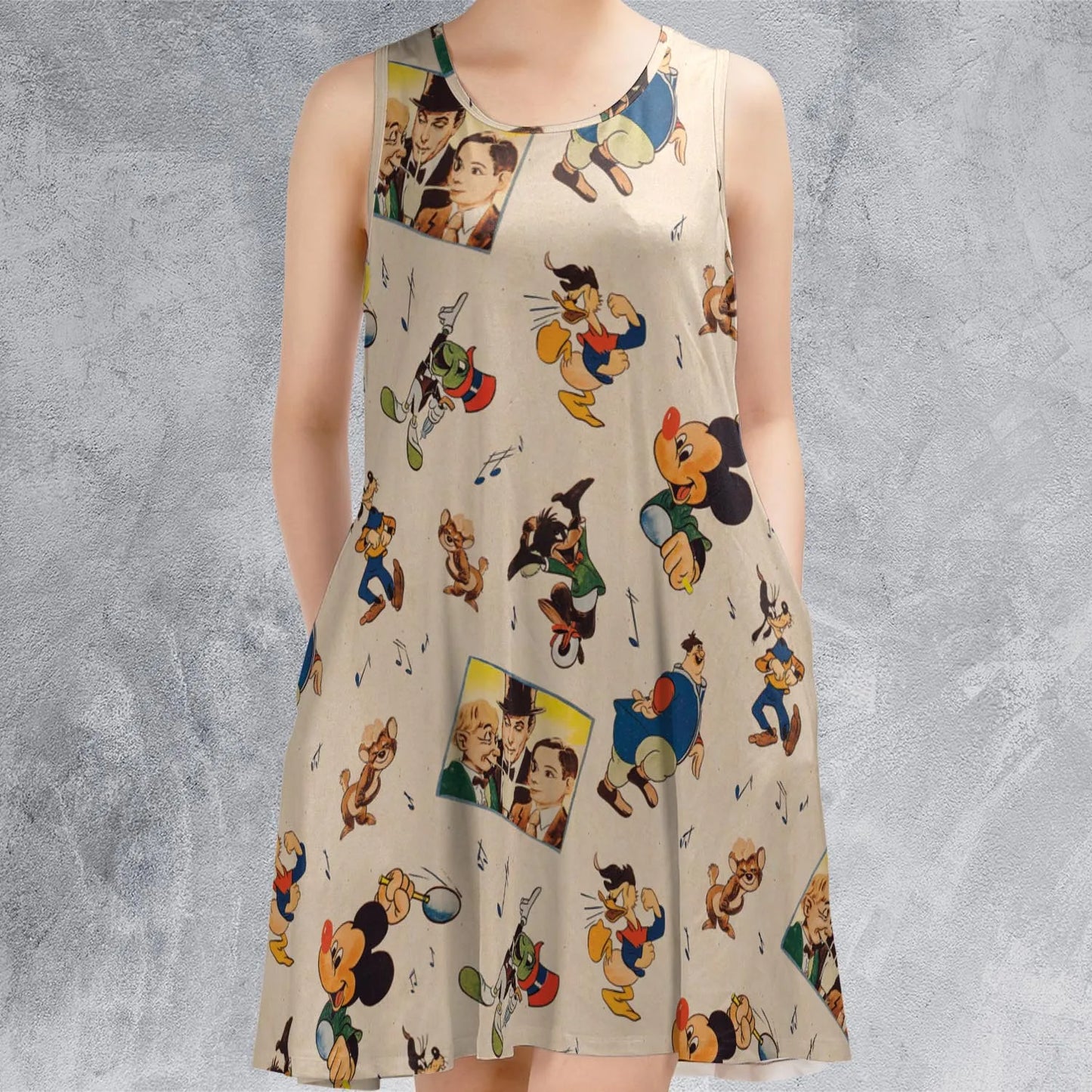 Sleeveless Dress - MDWUK8FD