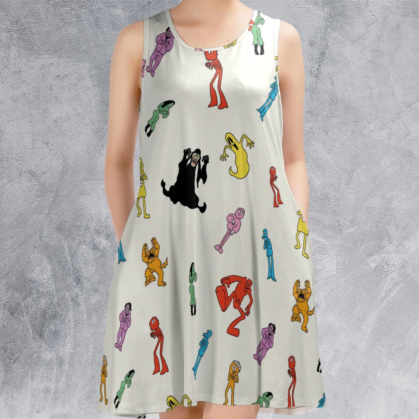 Sleeveless Dress - 8WUFJBYZ