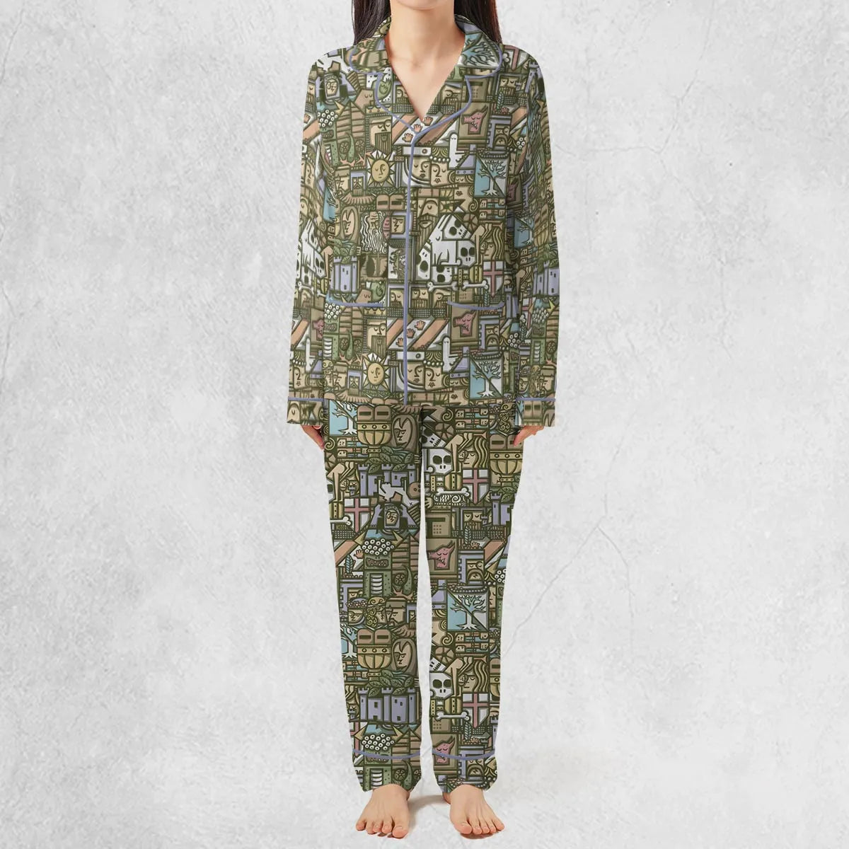 Pajamas Set - R4C8SN2K