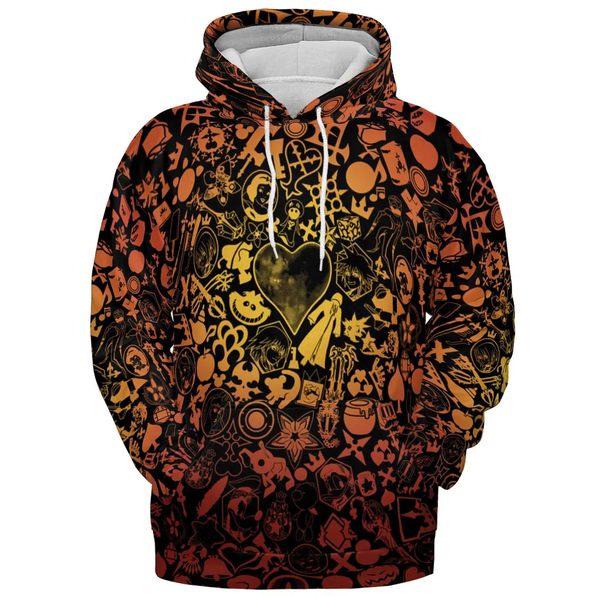 All-over Print Hoodie - UZCCHAVJ