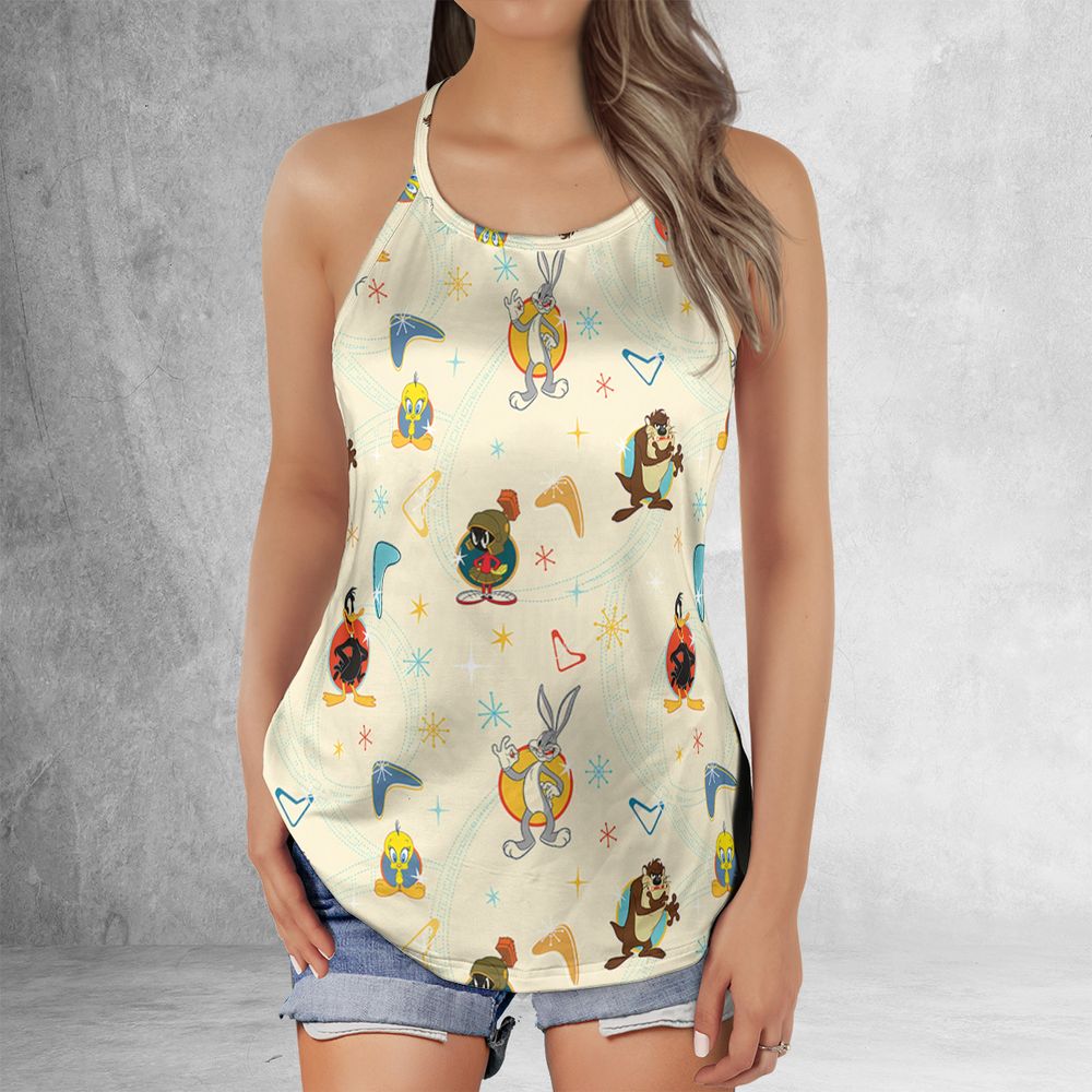 Criss Cross Tank Top - M76YD42E -  - 2