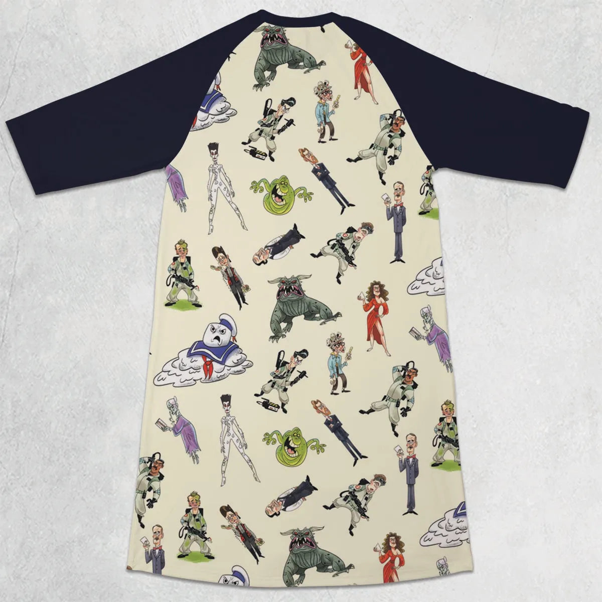 3/4 Sleeve Raglan Dress - TSSL4SS5