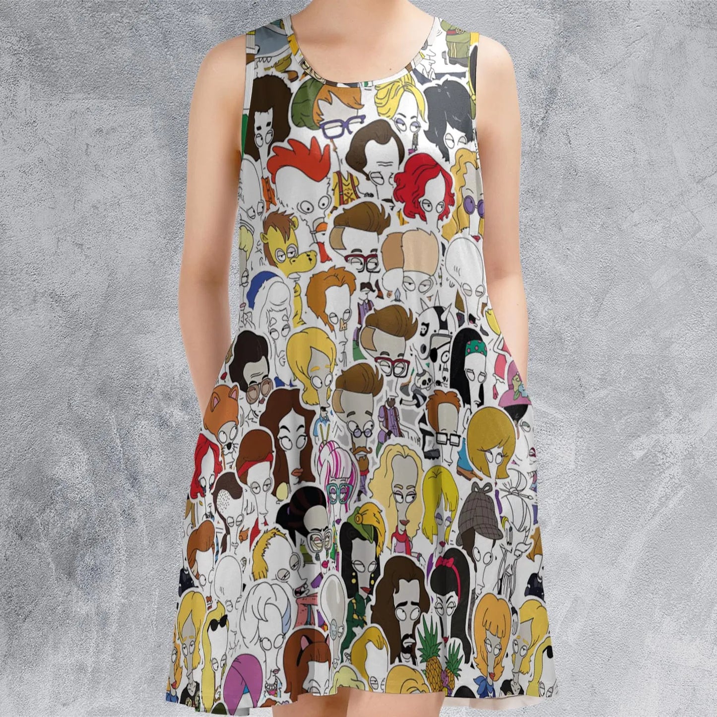 Sleeveless Dress - 85X5SUW6