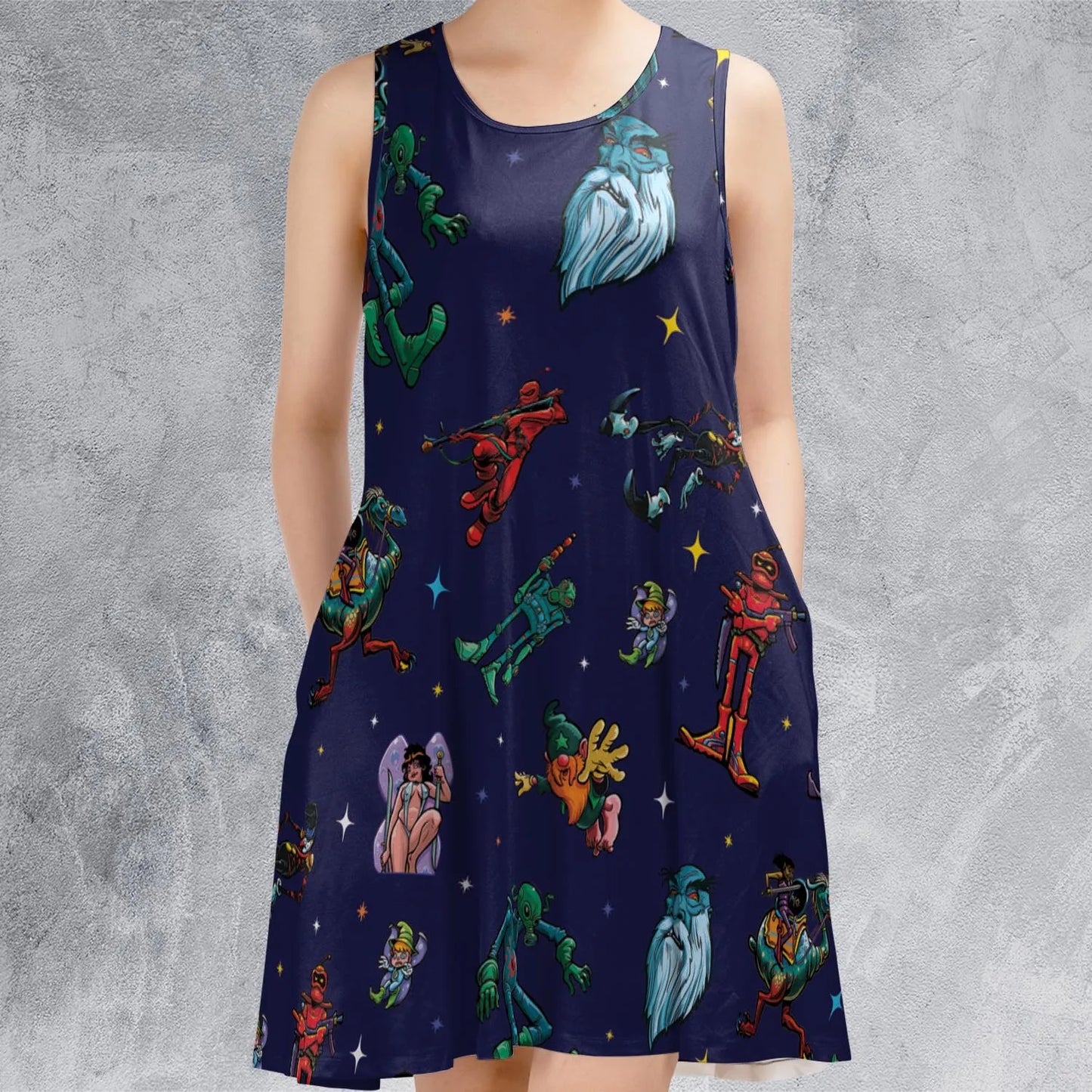 Sleeveless Dress - RF8ESP2Q