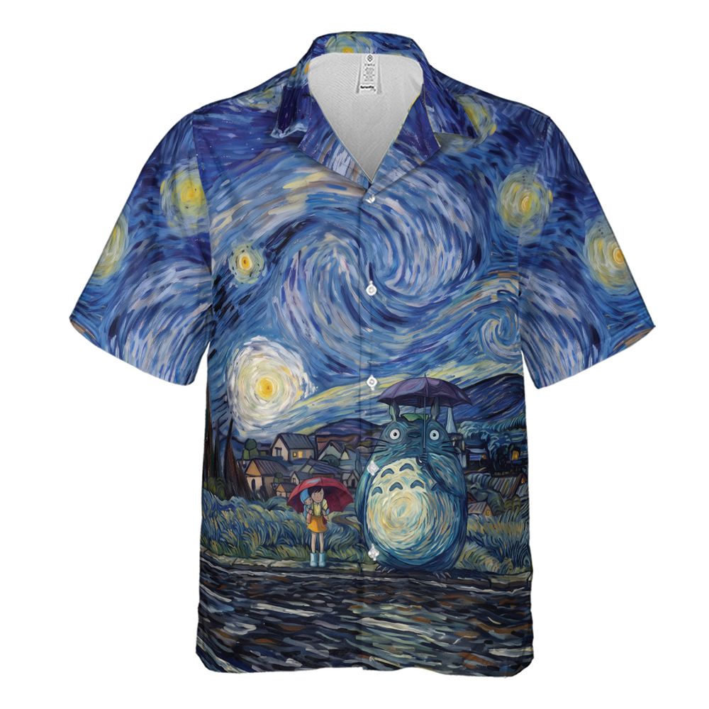 Starry Night with Totoro -  - 2