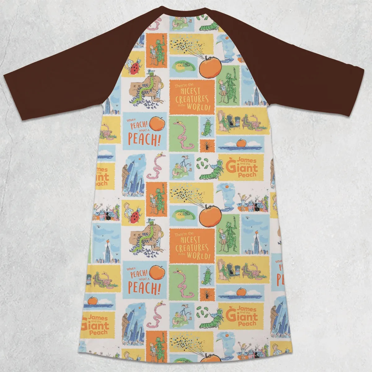 3/4 Sleeve Raglan Dress - UV1RKYYB