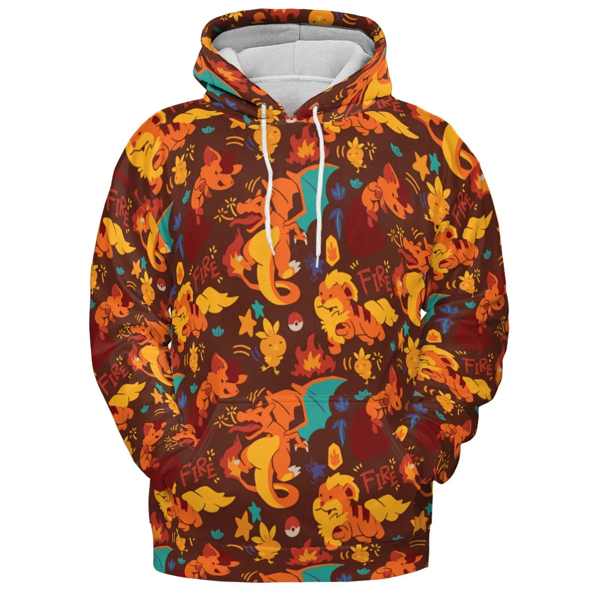 All-over Print Hoodie - FTEPSHXQ