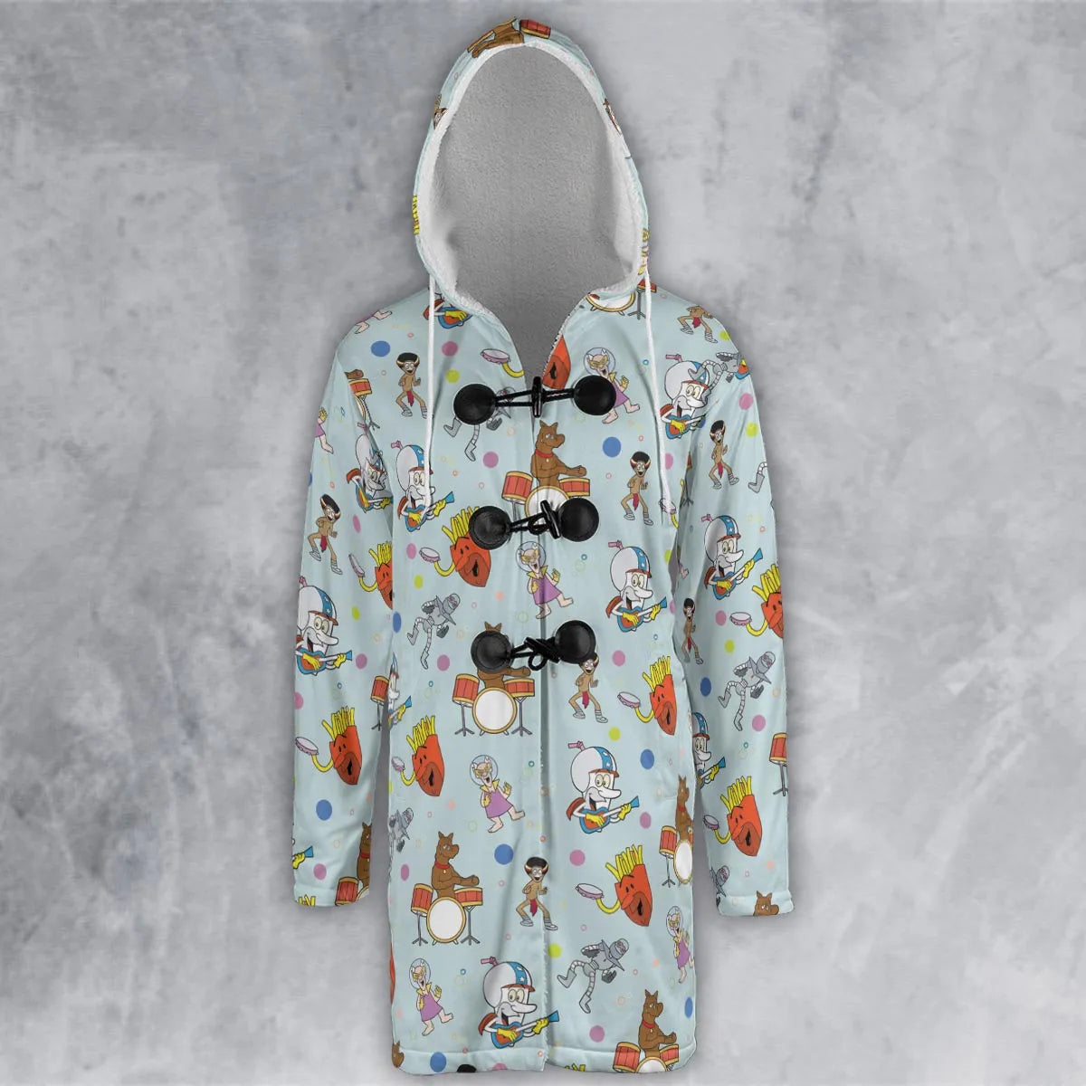 Hooded Cloak Coat - FUY721WL