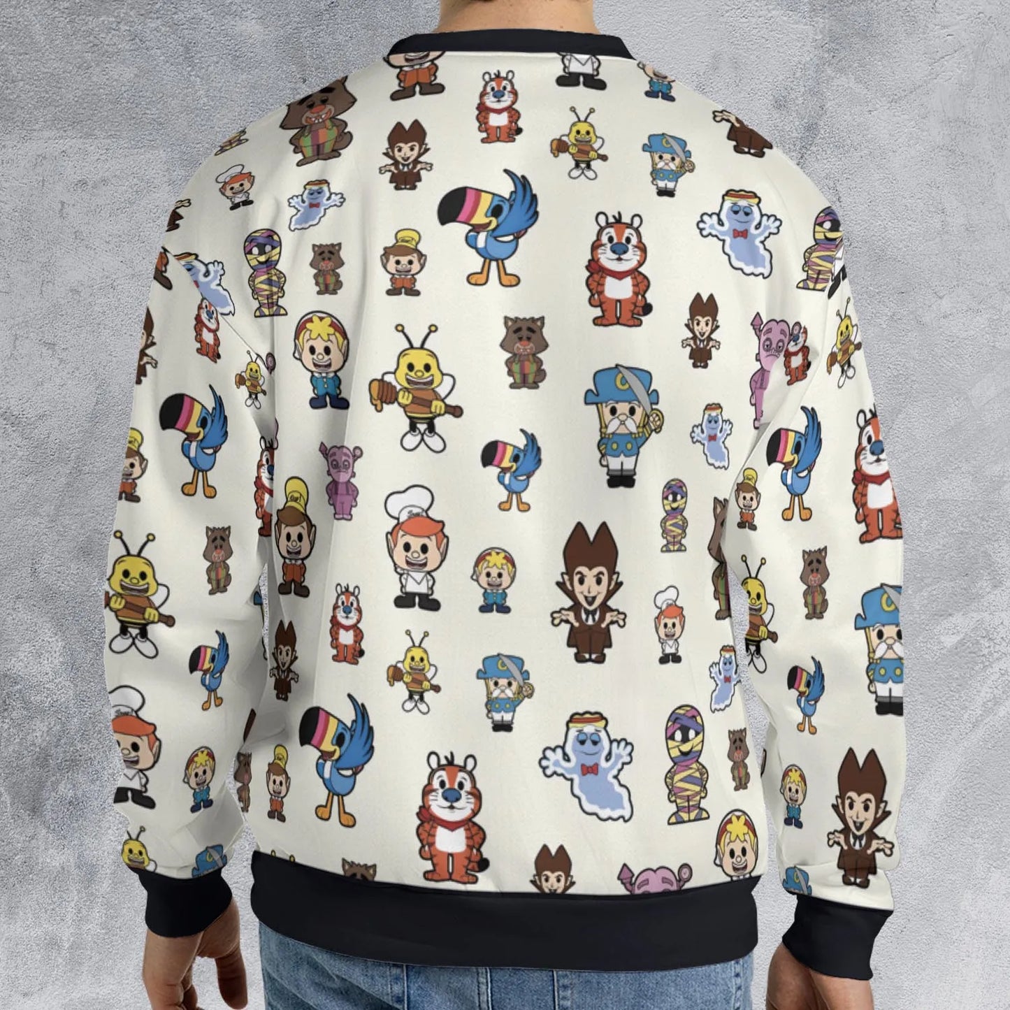 All-over Print Sweatshirt - MRSMMUFY