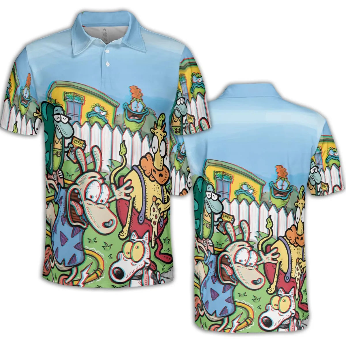 AOP Men/Women Polo Shirt - XYVPGWNT