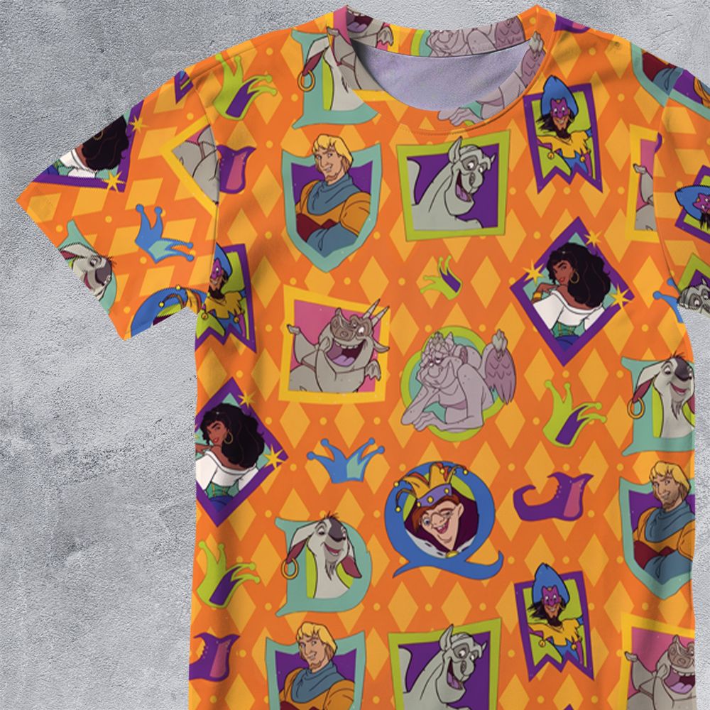 All-Over Print Unisex T-Shirt - X5RQD9Z7 -  - 2