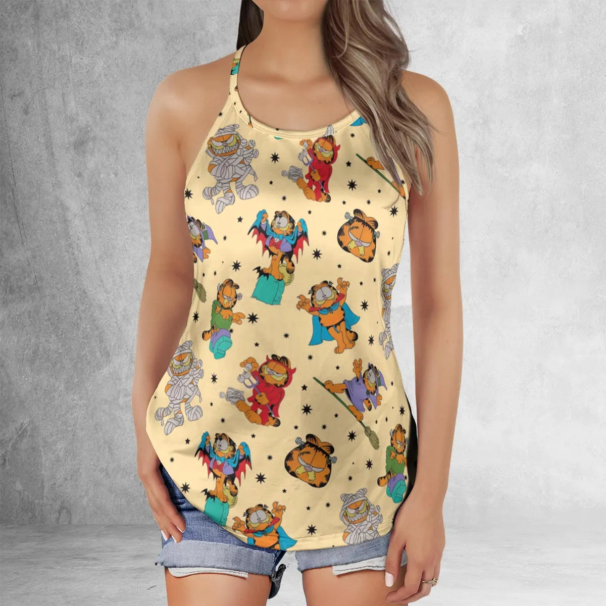 Criss Cross Tank Top - GXCKN9RF