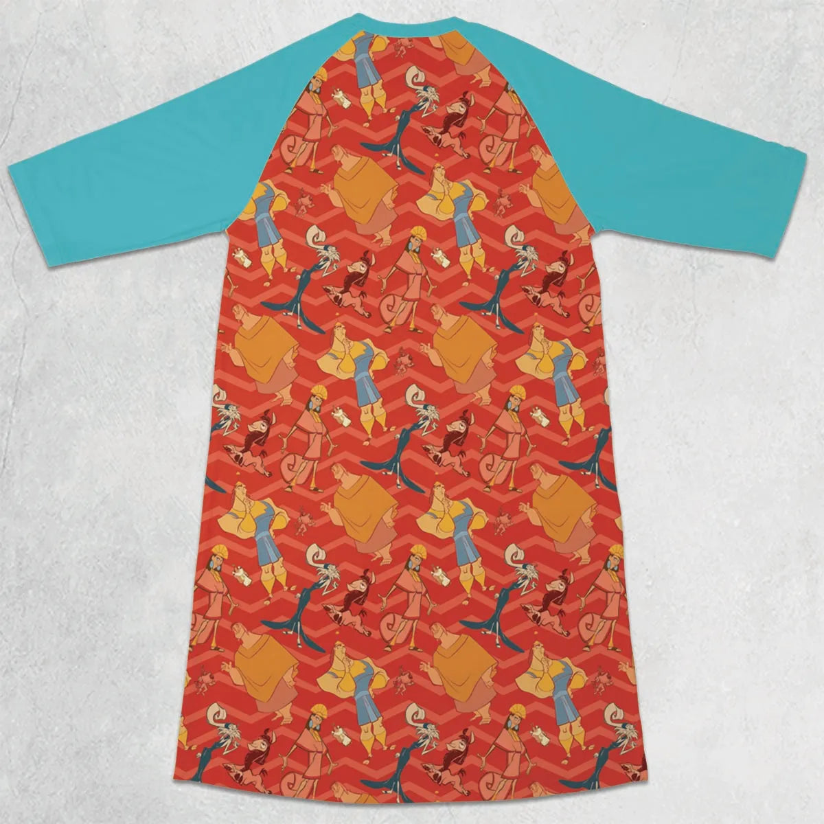 3/4 Sleeve Raglan Dress - BP53BQFJ