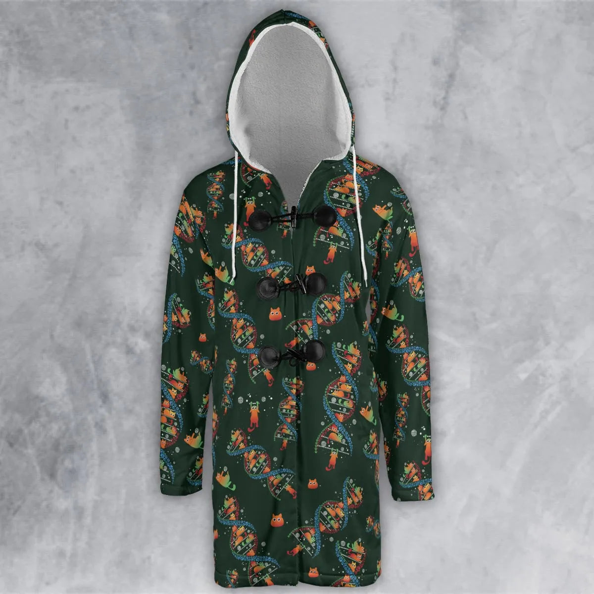 Hooded Cloak Coat - XDUM444L