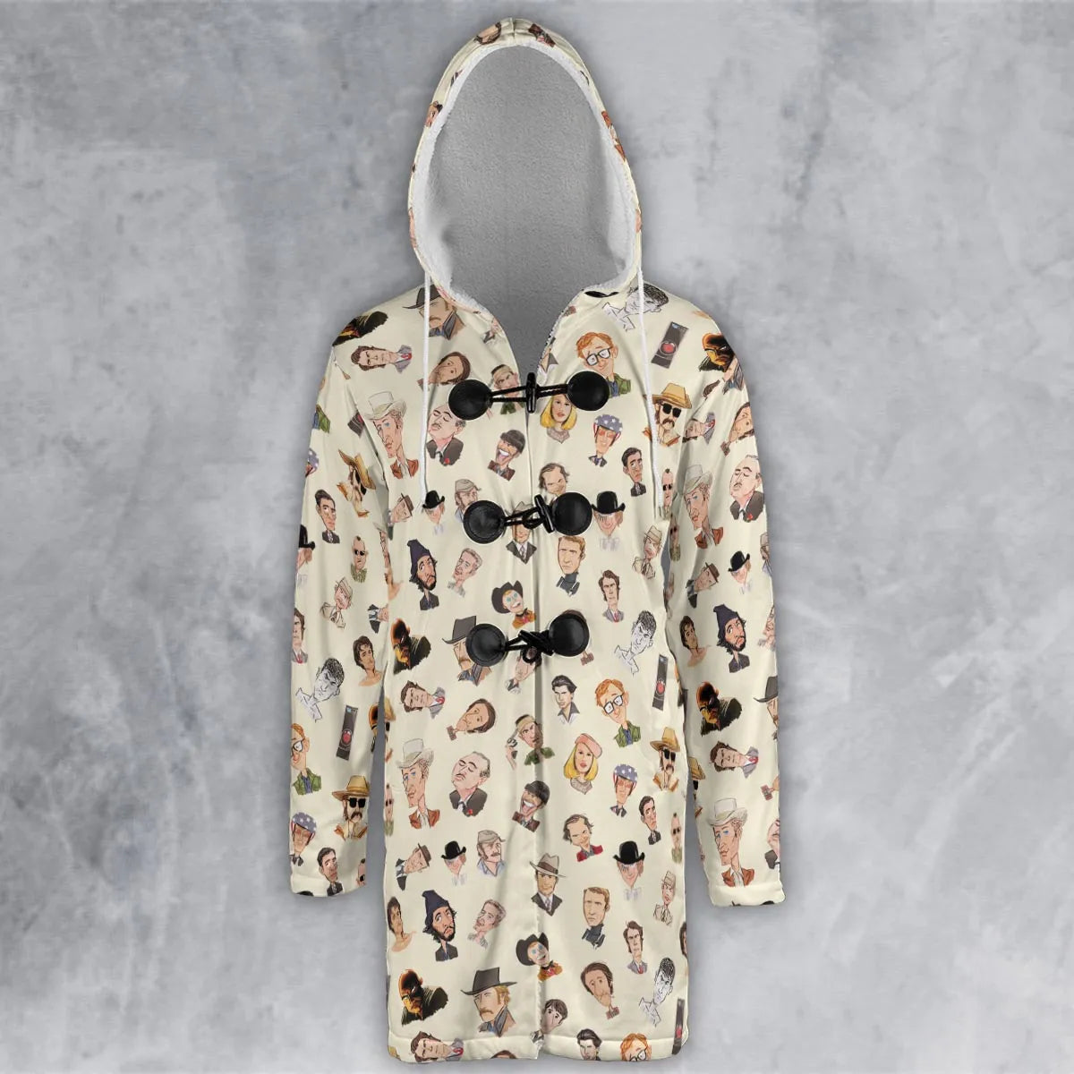Hooded Cloak Coat - Q7L2B81L