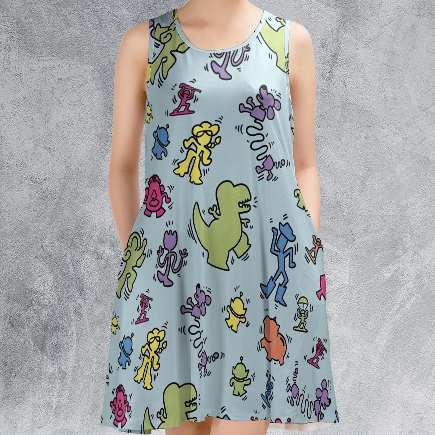Sleeveless Dress - BEA5HWVA