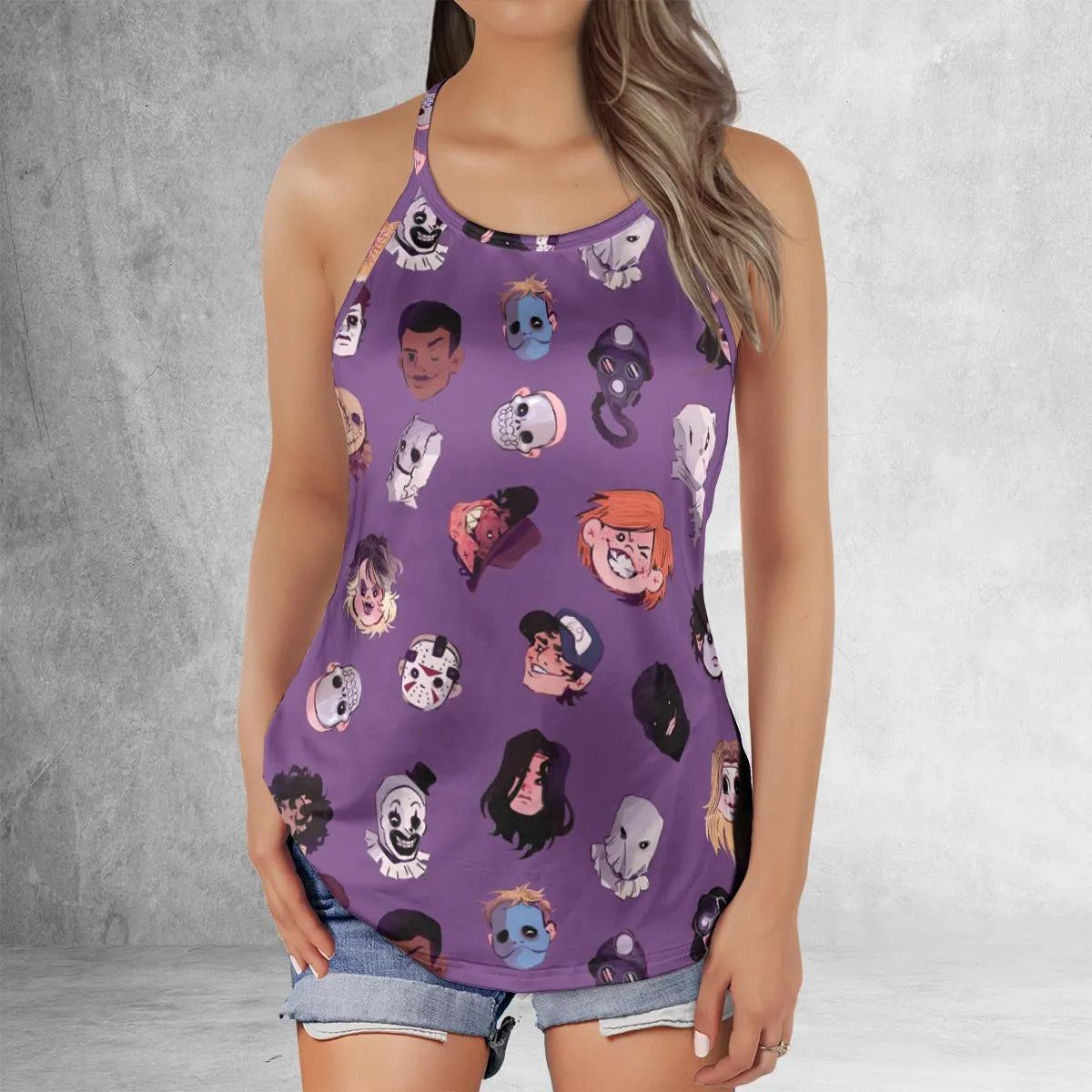 Criss Cross Tank Top - PZSSWCP8