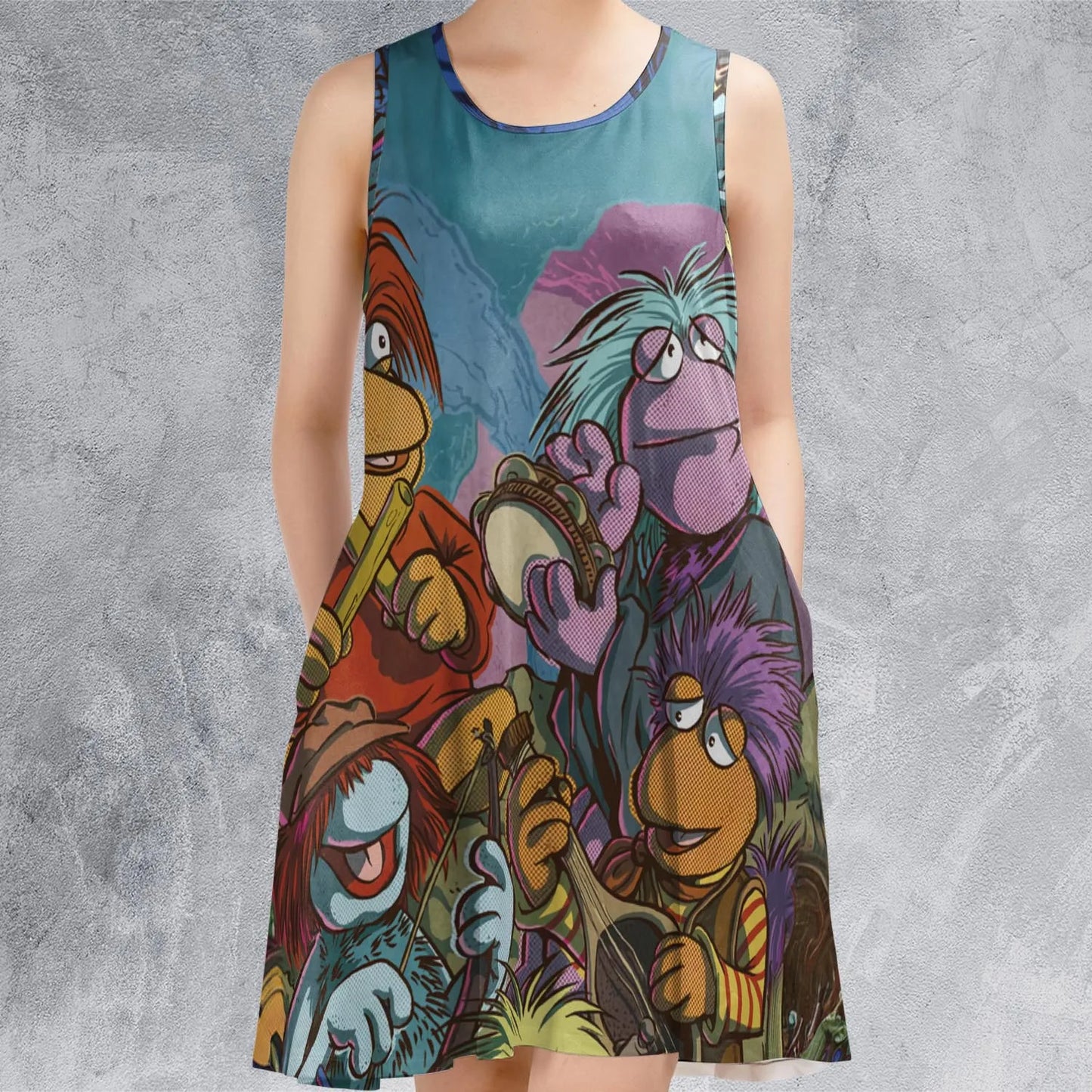 Sleeveless Dress - RVXYNCW4