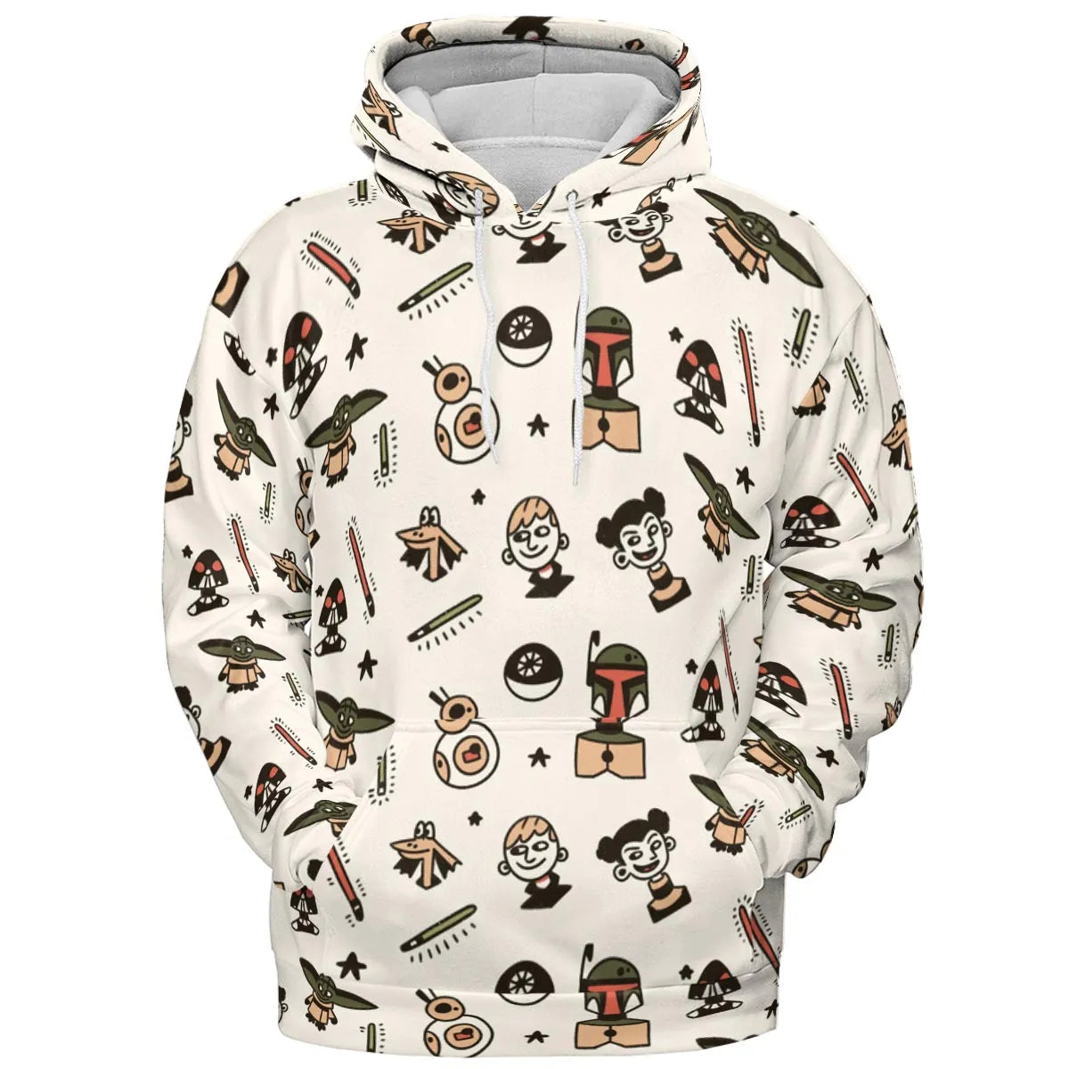 All-over Print Hoodie - L6Q8T839