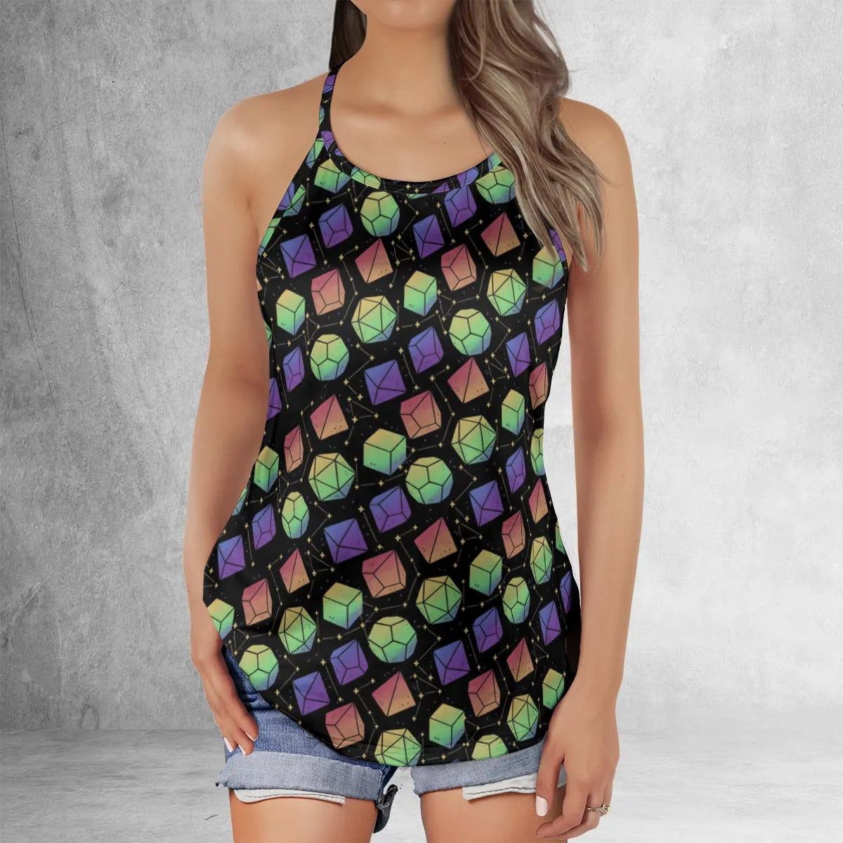 Criss Cross Tank Top - AJ7XNJ65