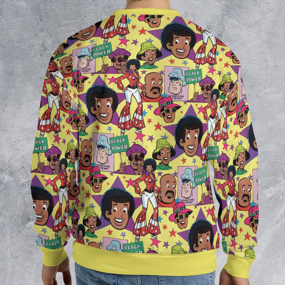 All-over Print Sweatshirt - QKX85FAL -  - 2
