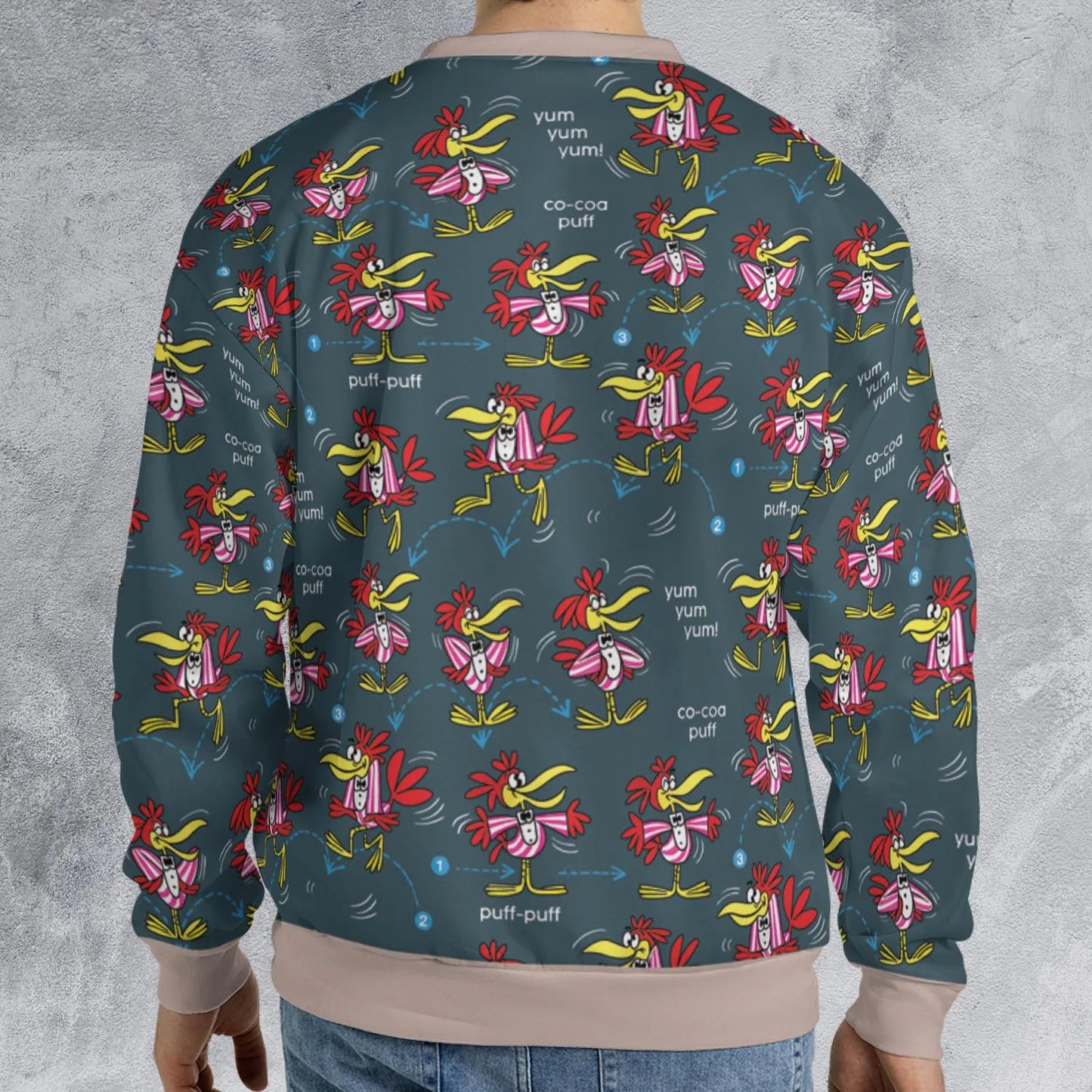 All-over Print Sweatshirt - HFS8V6YW