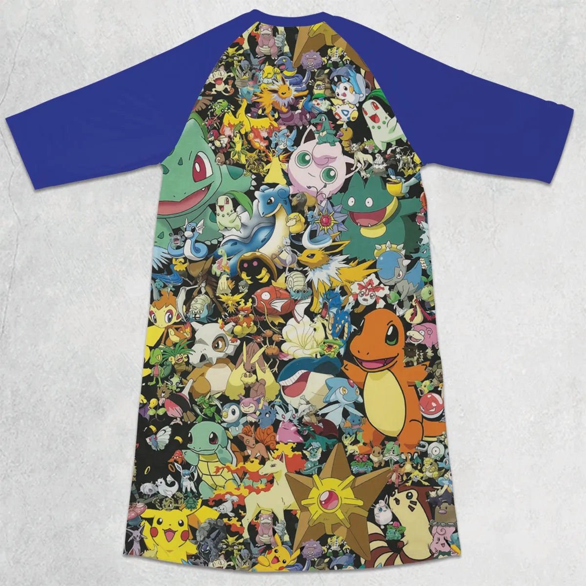 3/4 Sleeve Raglan Dress - ZKHV3W58