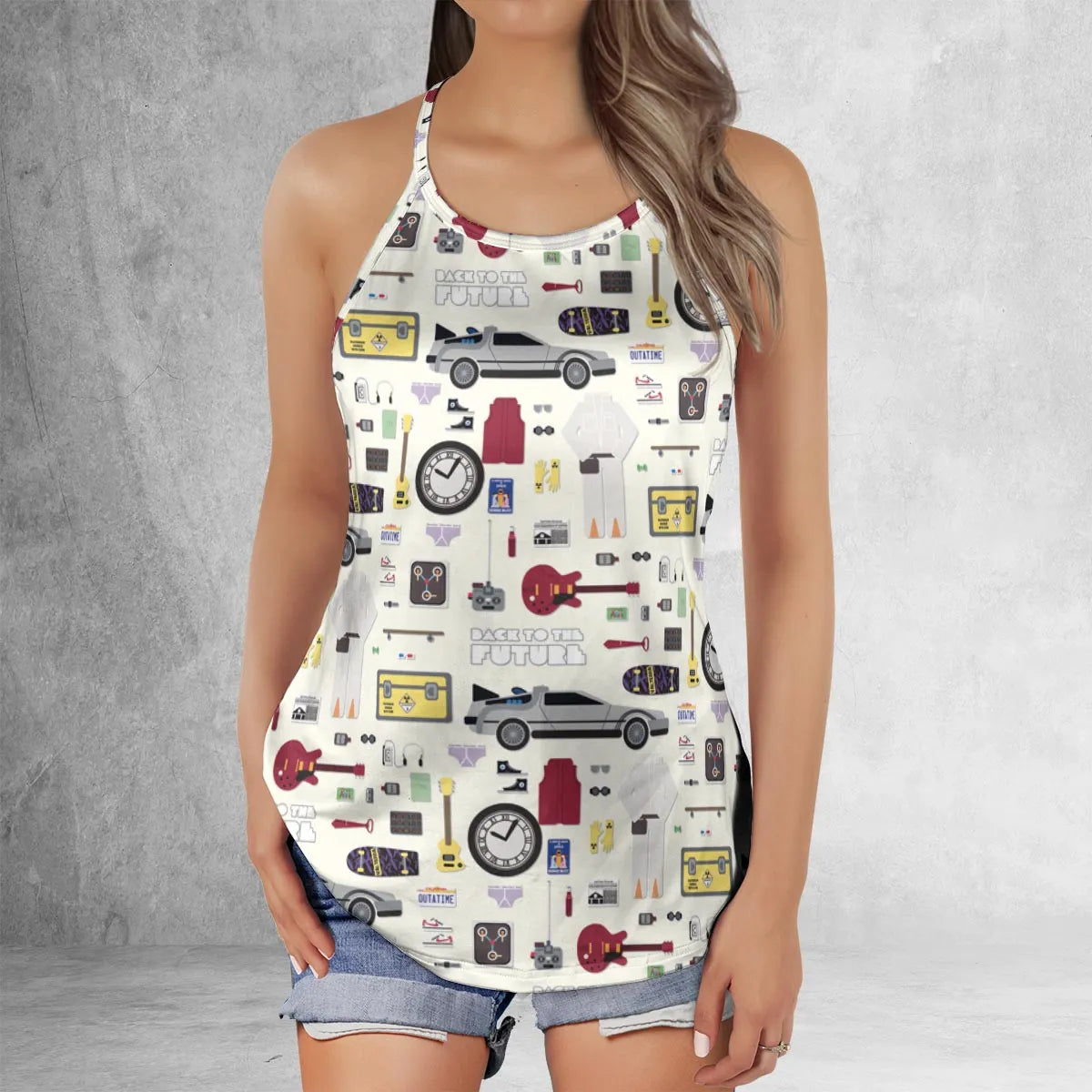 Criss Cross Tank Top - 1JGFW5PJ